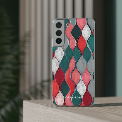 Leaf Cascade Teal Samsung S22 Plus Case - Soft