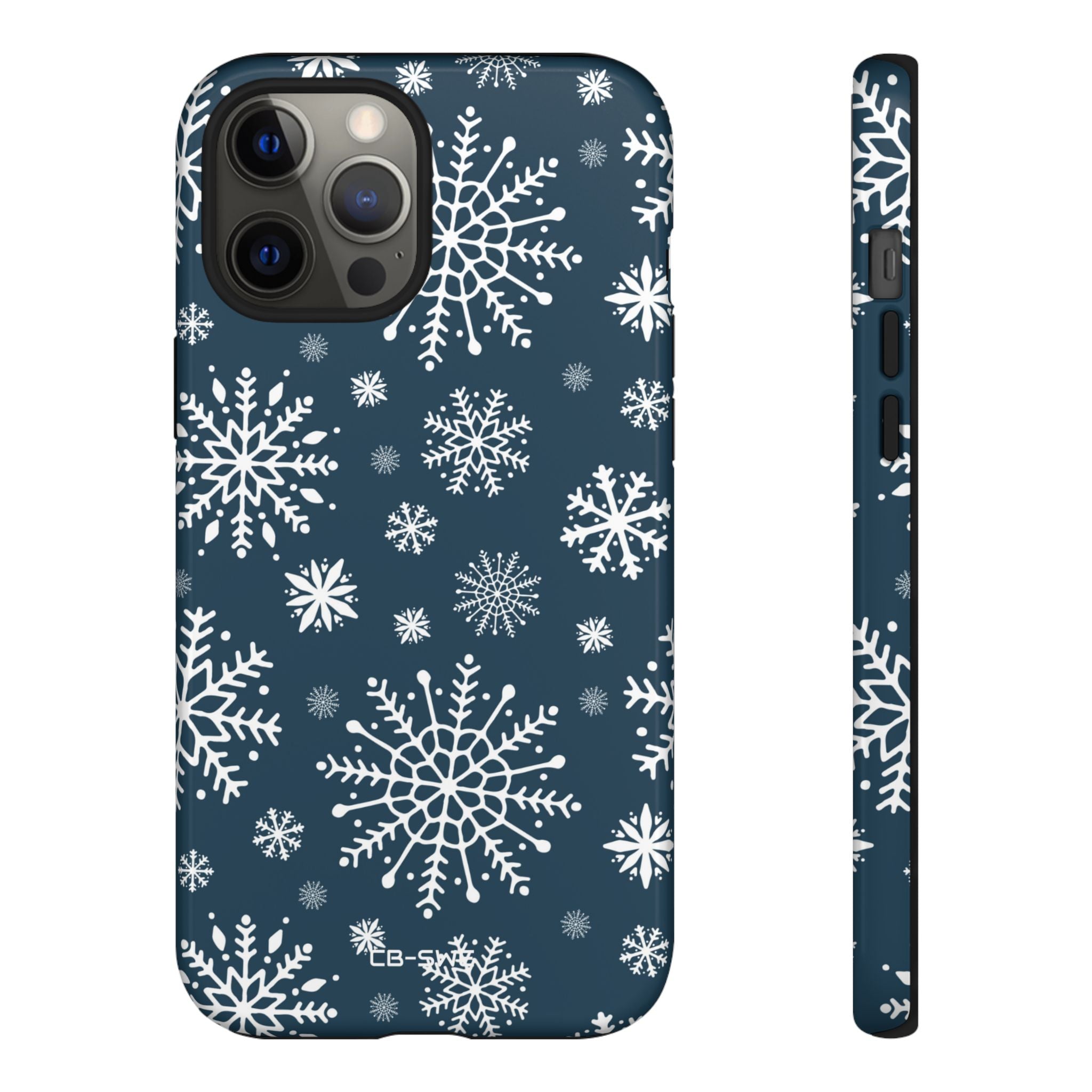 Snowflakes Dance Gracefully - iPhone Case