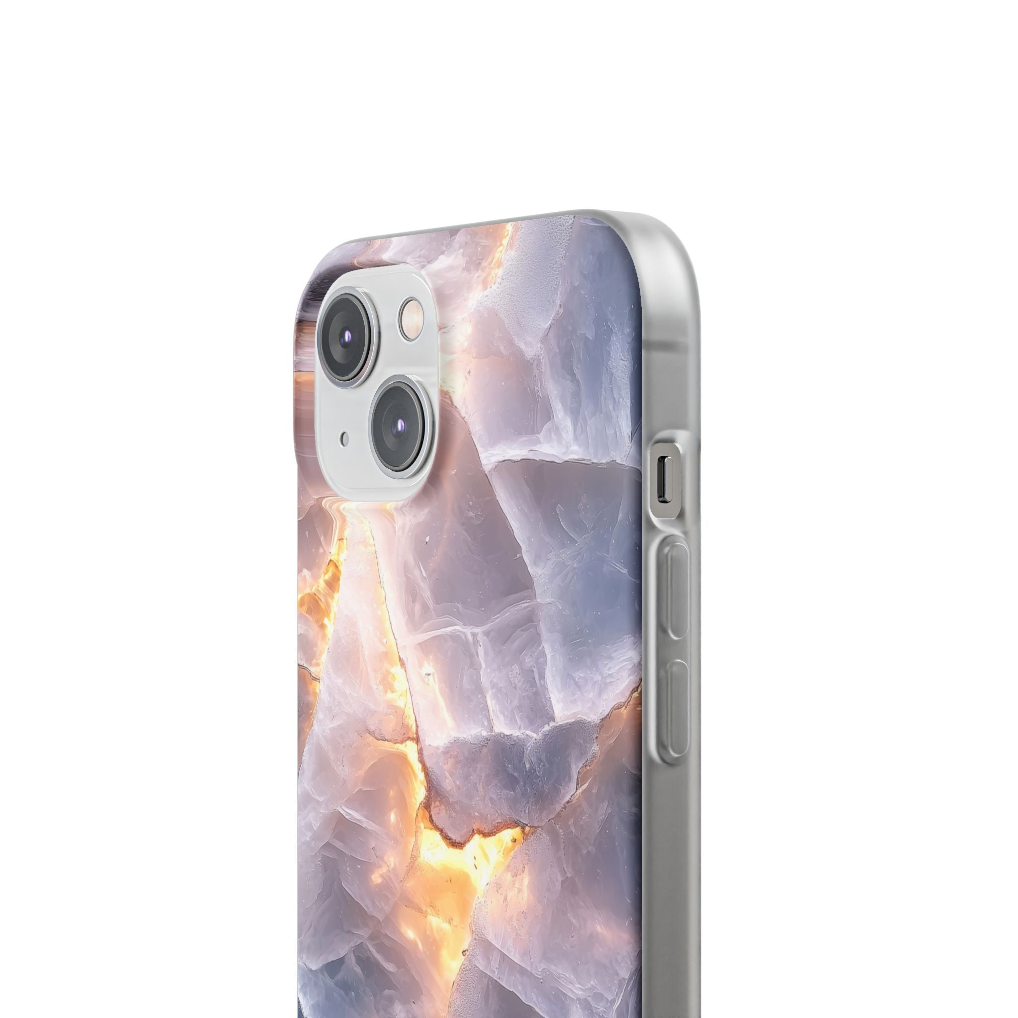 Crystal Veins iPhone 14 Case - Soft