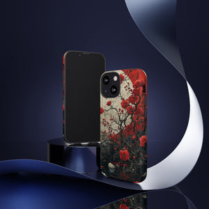 Moonlit Rose Peace - Protective Phone Case