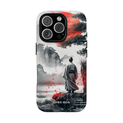 Red Sun Wanderer iPhone 16 Pro Case - Tough
