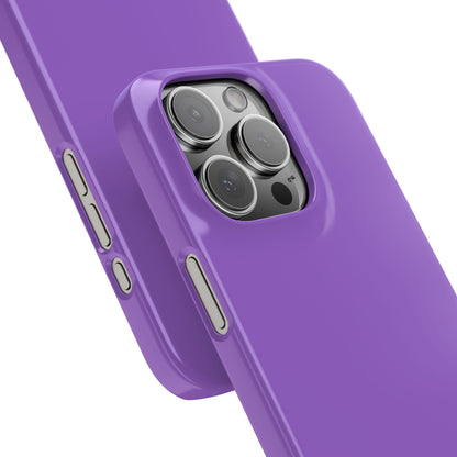 Amethyst Purple - Slim iPhone 16 Phone Case