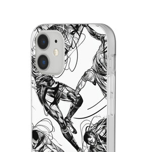 Dynamic Athletic Surrealism | Flexible Phone Case for iPhone