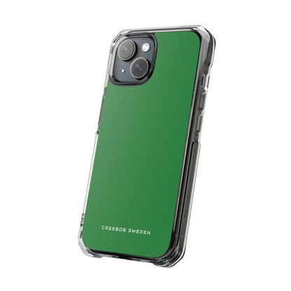 Forest Green iPhone 15 - Clear Impact Phone Case