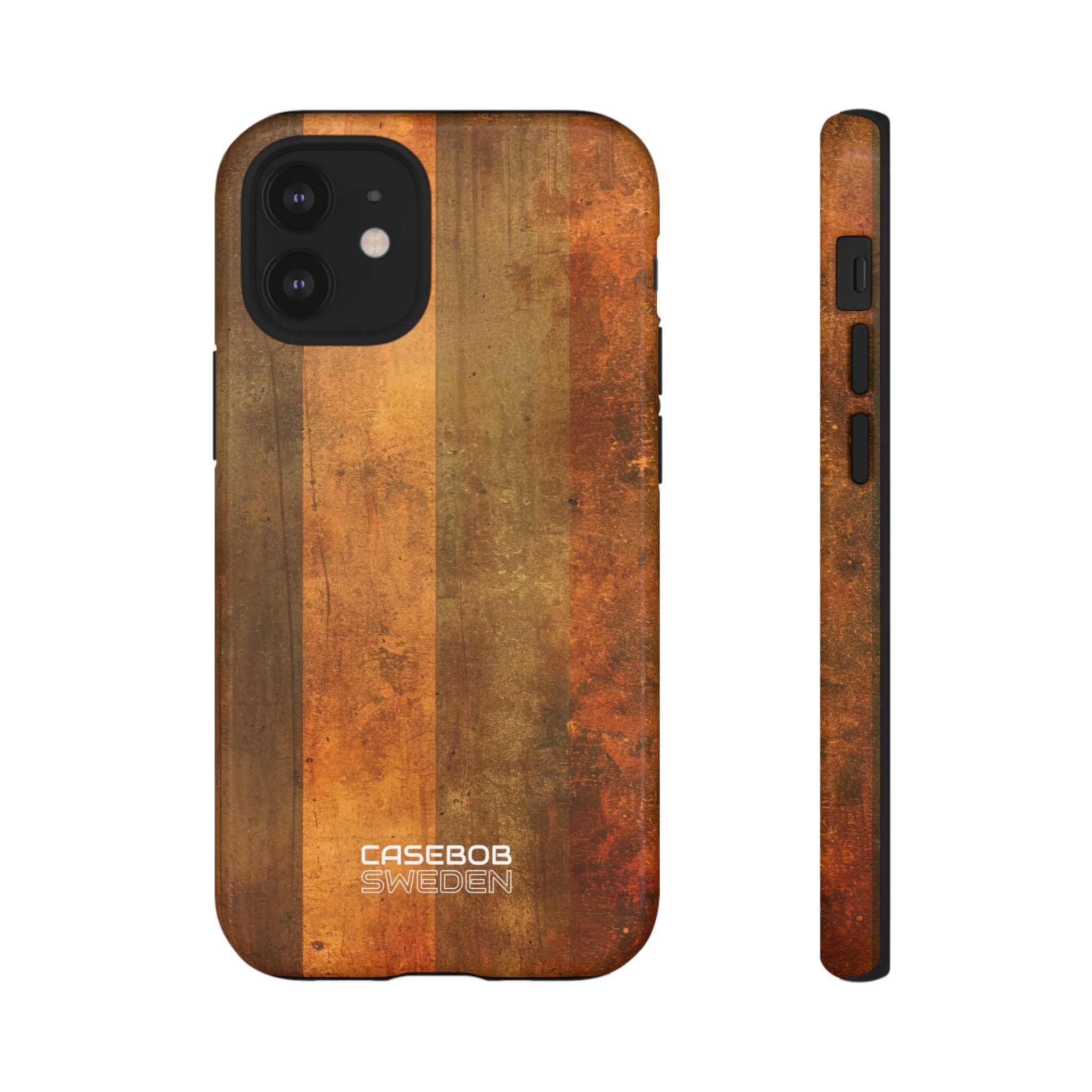 Rustic Striped Texture iPhone 12 - Tough