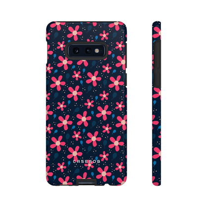 Pink Flower Pattern - Protective Phone Case