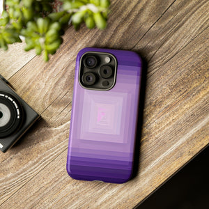 Purple Gradient Elegance - Protective Phone Case