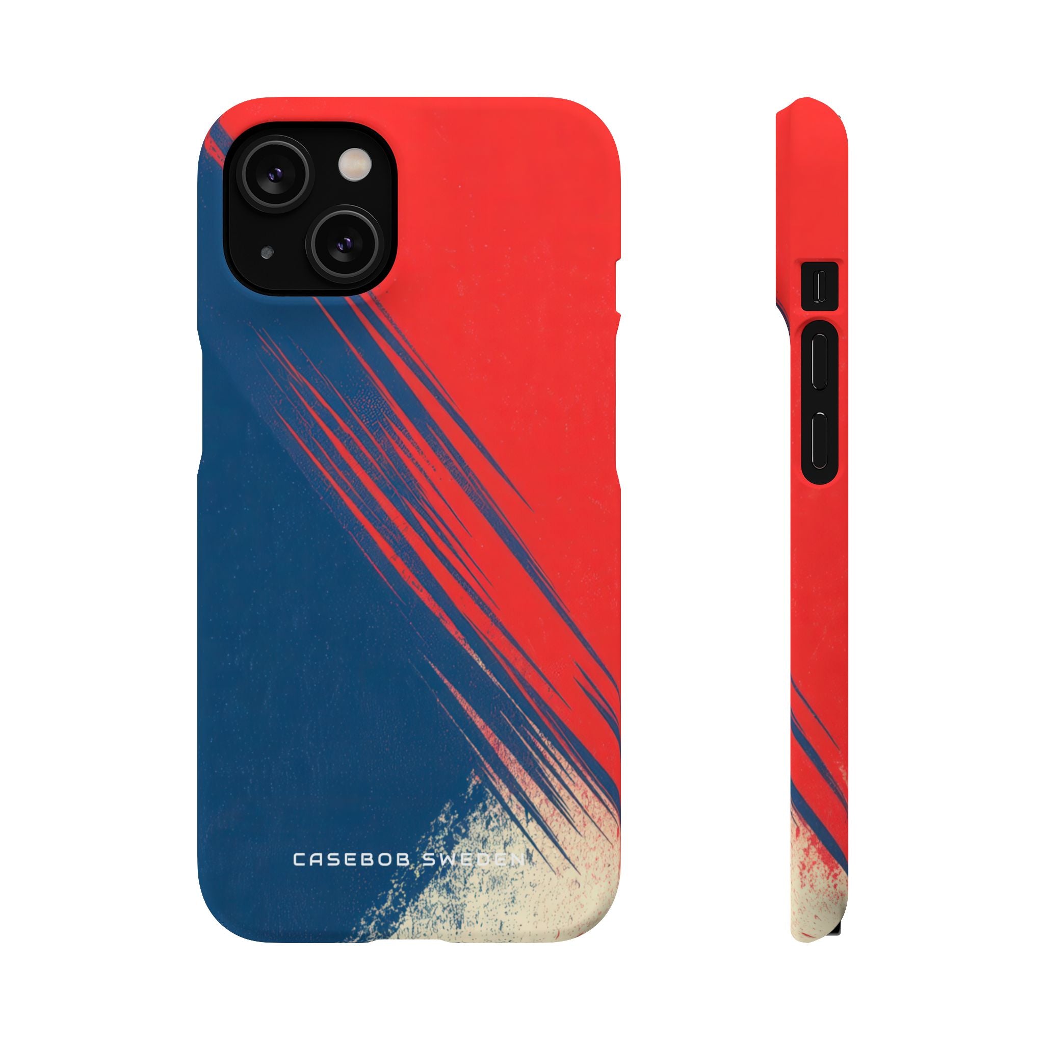 Vintage Brushstroke Harmony iPhone 14 - Slim Phone Case