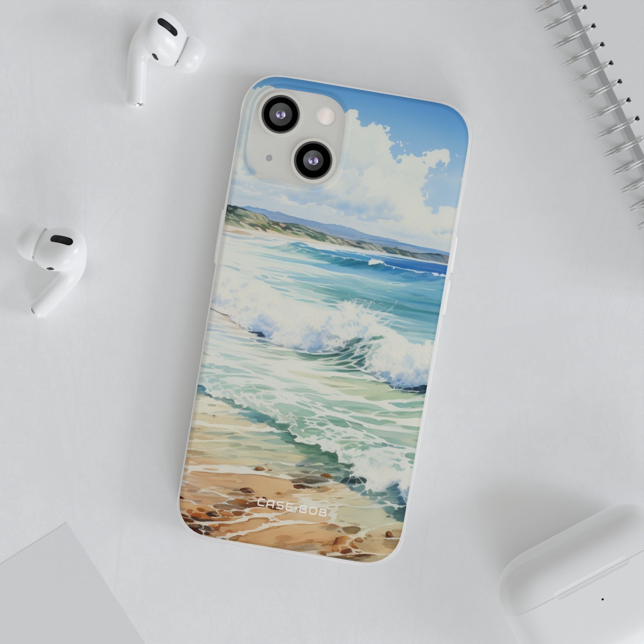 Foamy Wave Breeze iPhone 13 - Soft