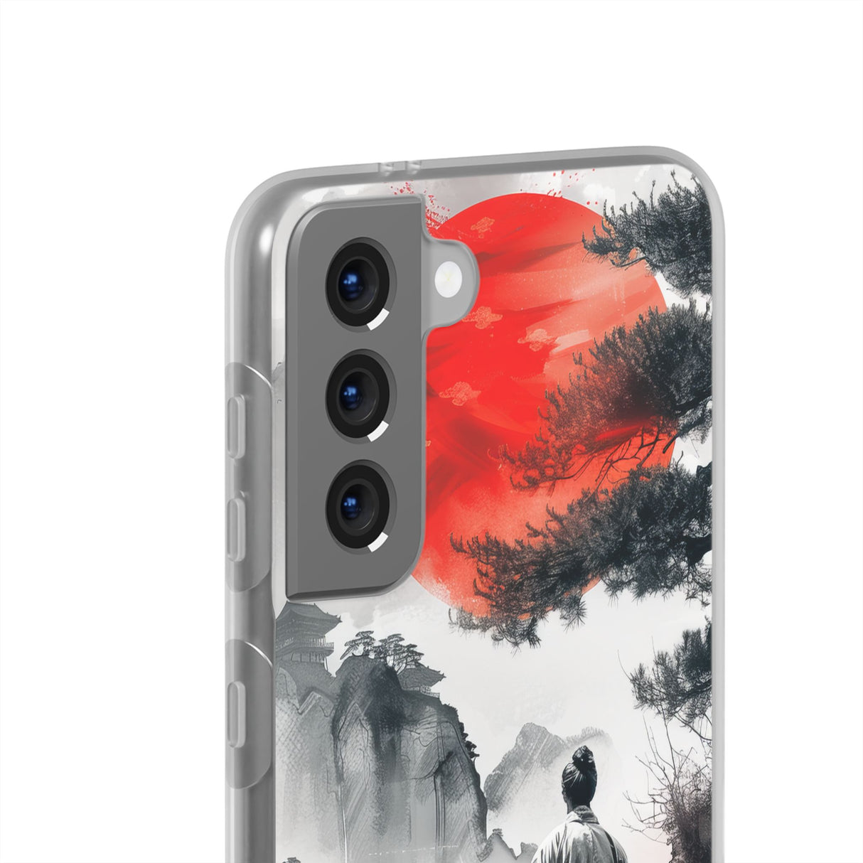 Serene Samurai Sunrise | Flexible Phone Case for Samsung Galaxy