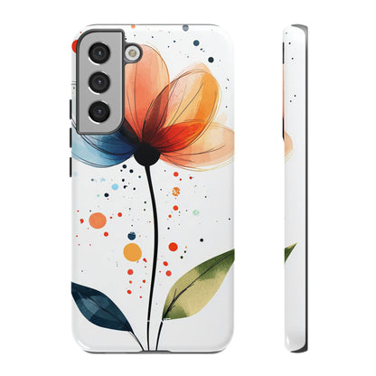 Vibrant Floral Blooms - Samsung Case