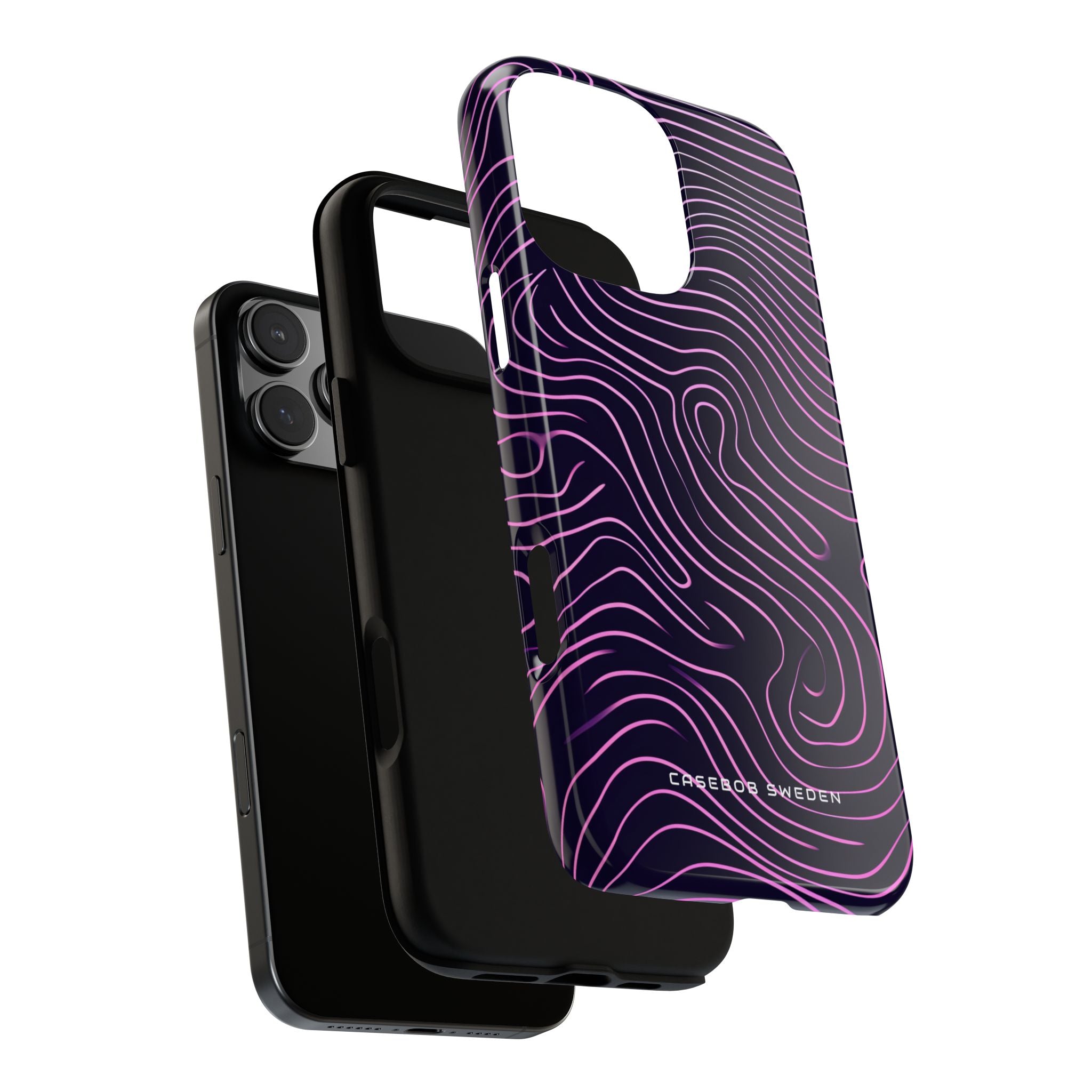 Contour Waveflow iPhone 16 - Tough Phone Case