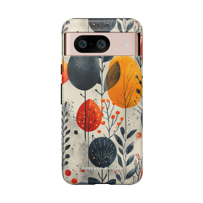 Vibrant Leaf Harmony Google Pixel 8 - Tough Phone Case