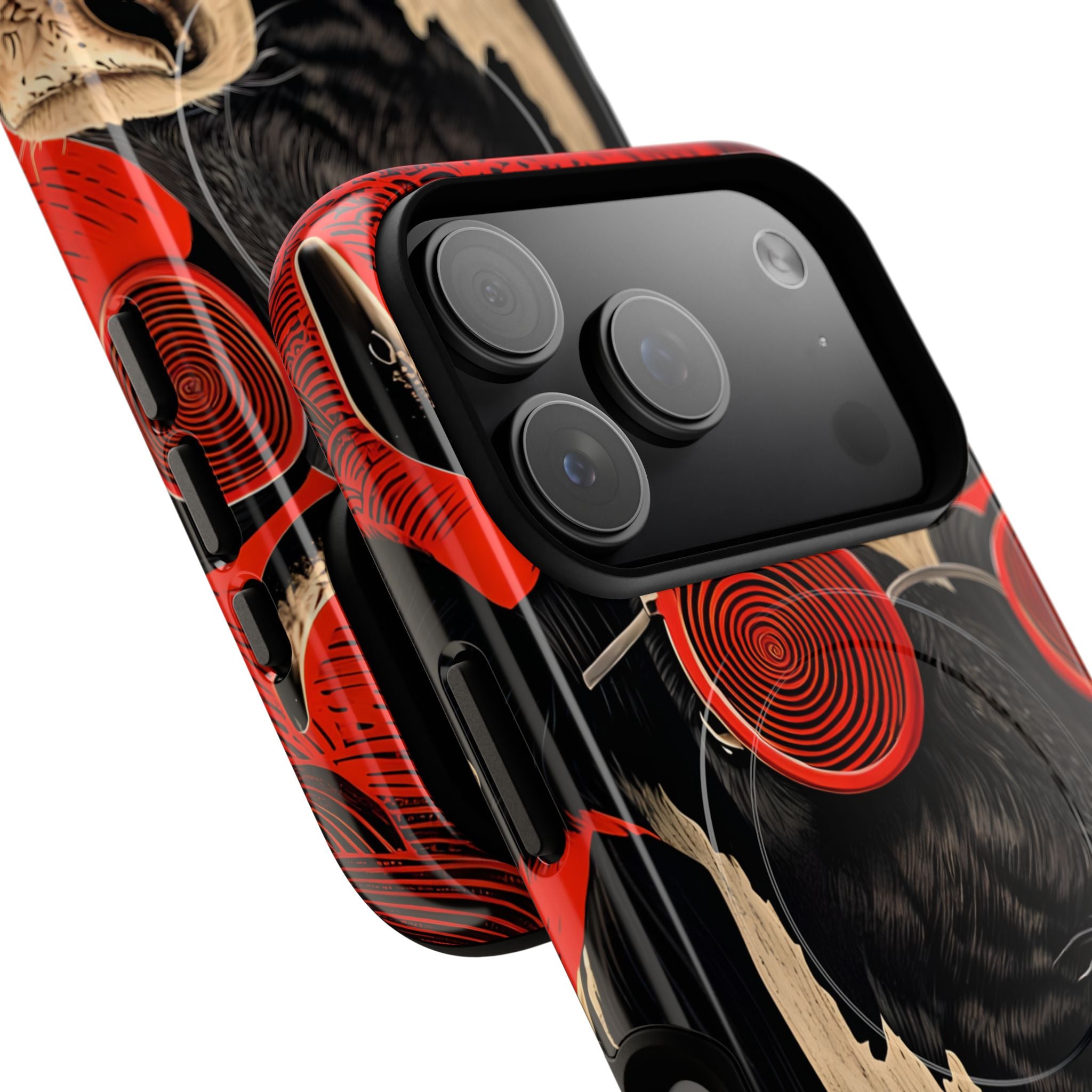 Hypnotic Cow iPhone 17 Pro Case - Tough+