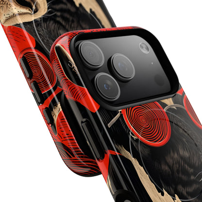 Hypnotic Cow iPhone 17 Pro Case - Tough+