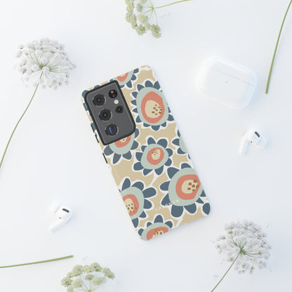 Pastel Happy Flower Phone Case - Protective Phone Case