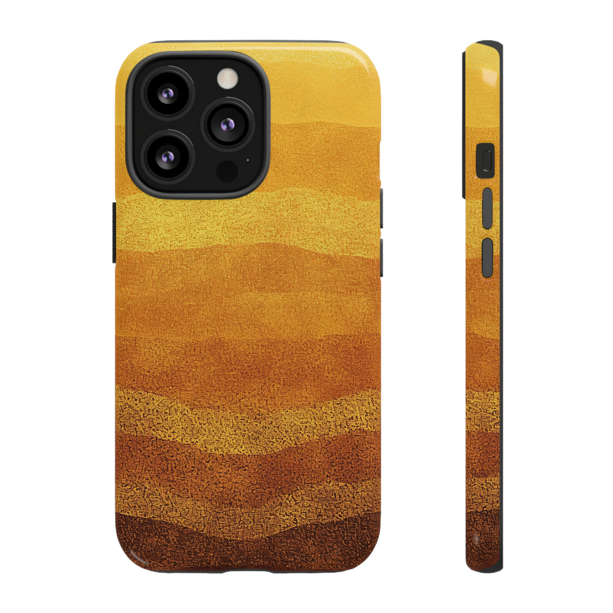 Sunset Gleam: Radiant Gradient - Protective Phone Case