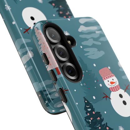 Snowmen Celebrate Together - Samsung Case