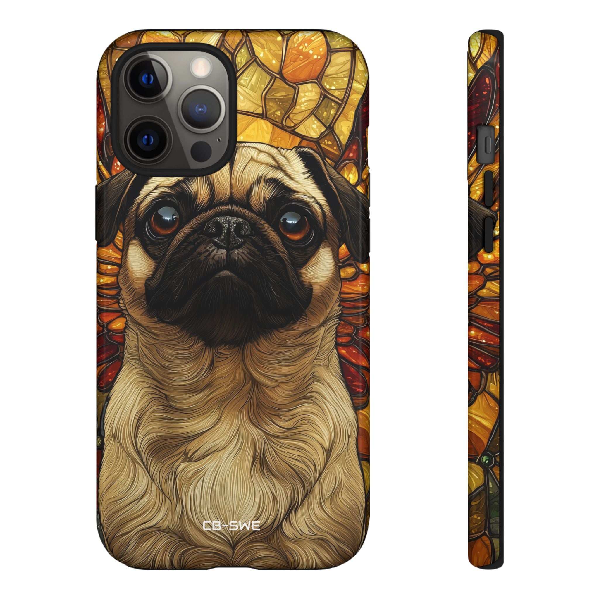 Pug Soars Brightly - iPhone Case