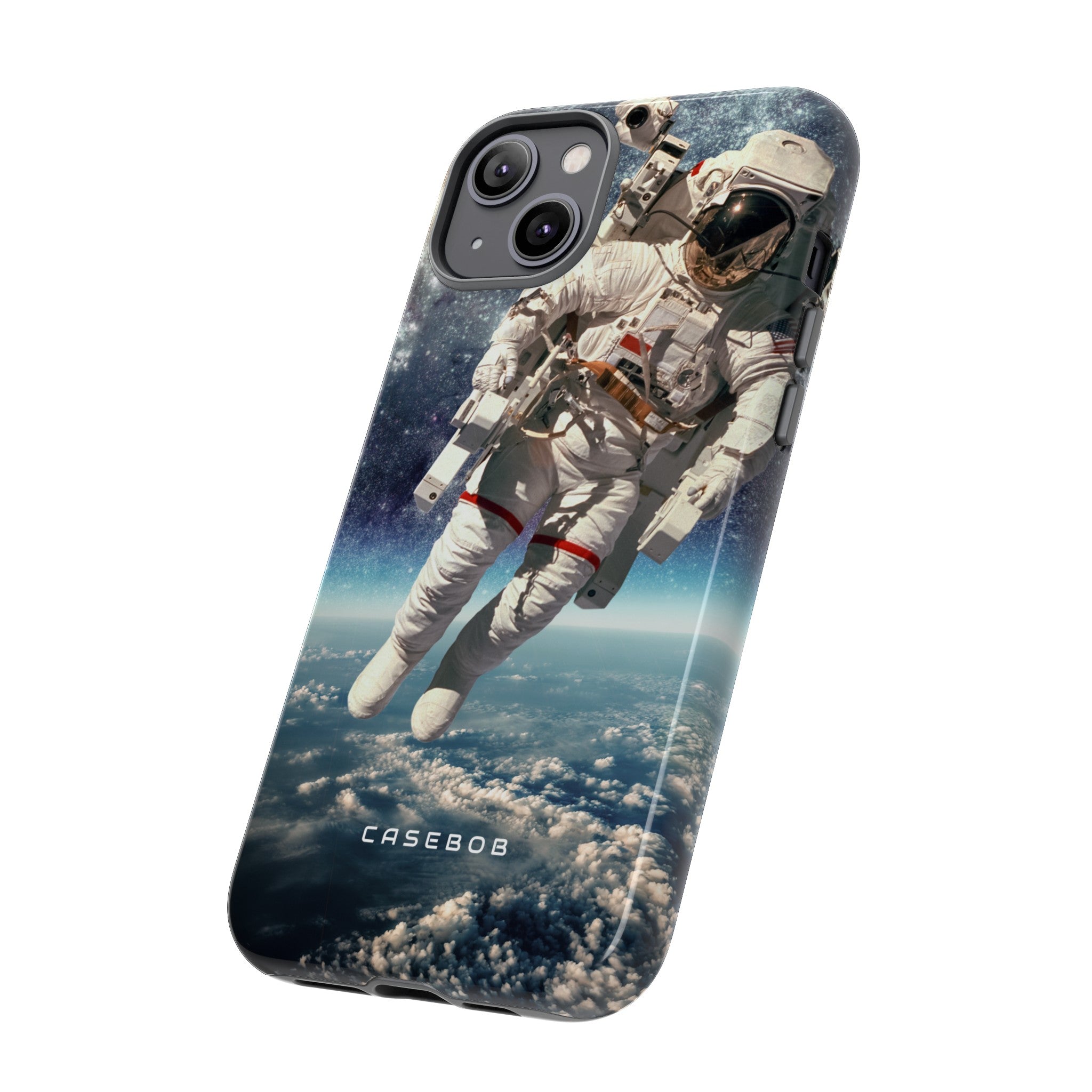 Astronaut in outer space - Protective Phone Case