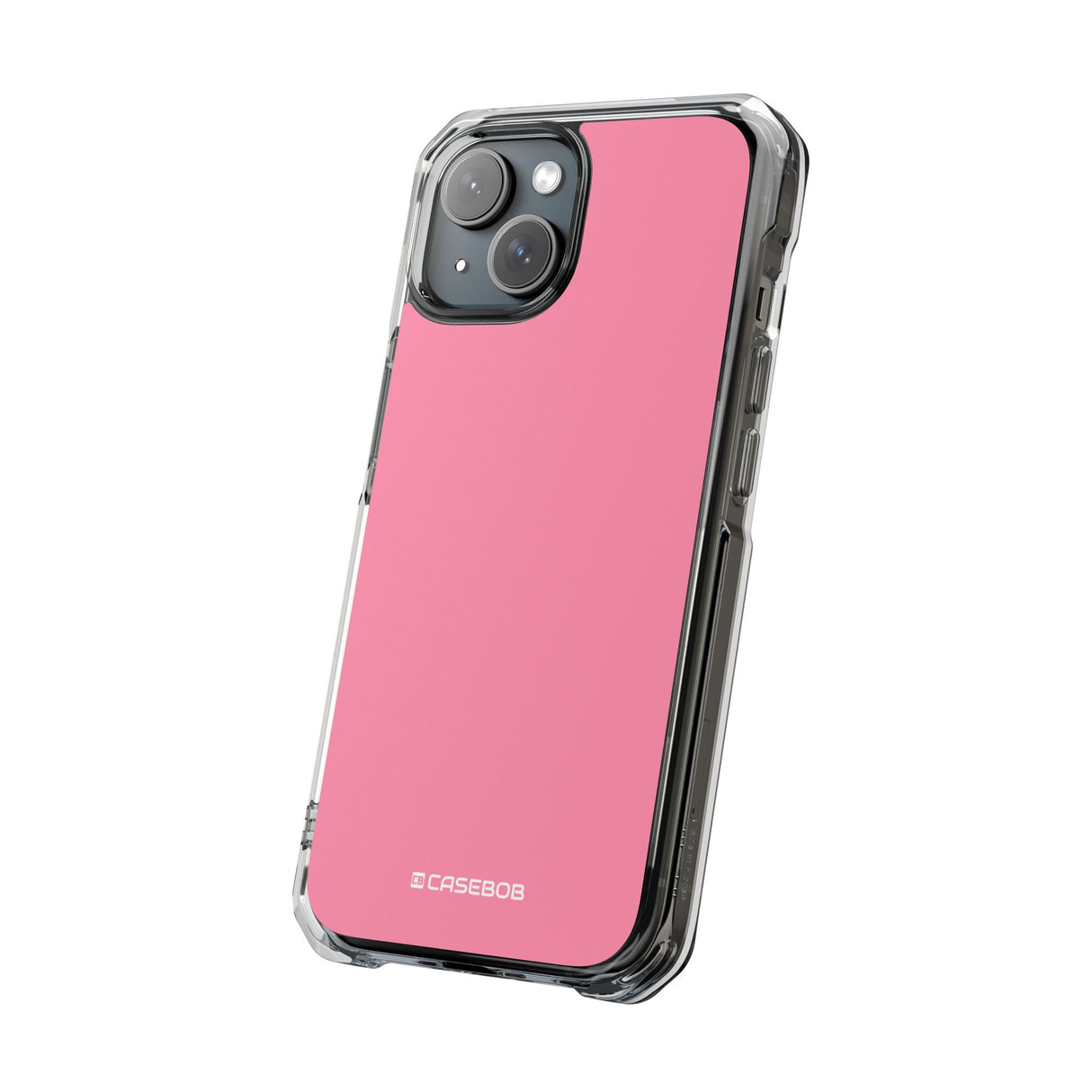 Flamingo Pink | Phone Case for iPhone (Clear Impact Case - Magnetic)