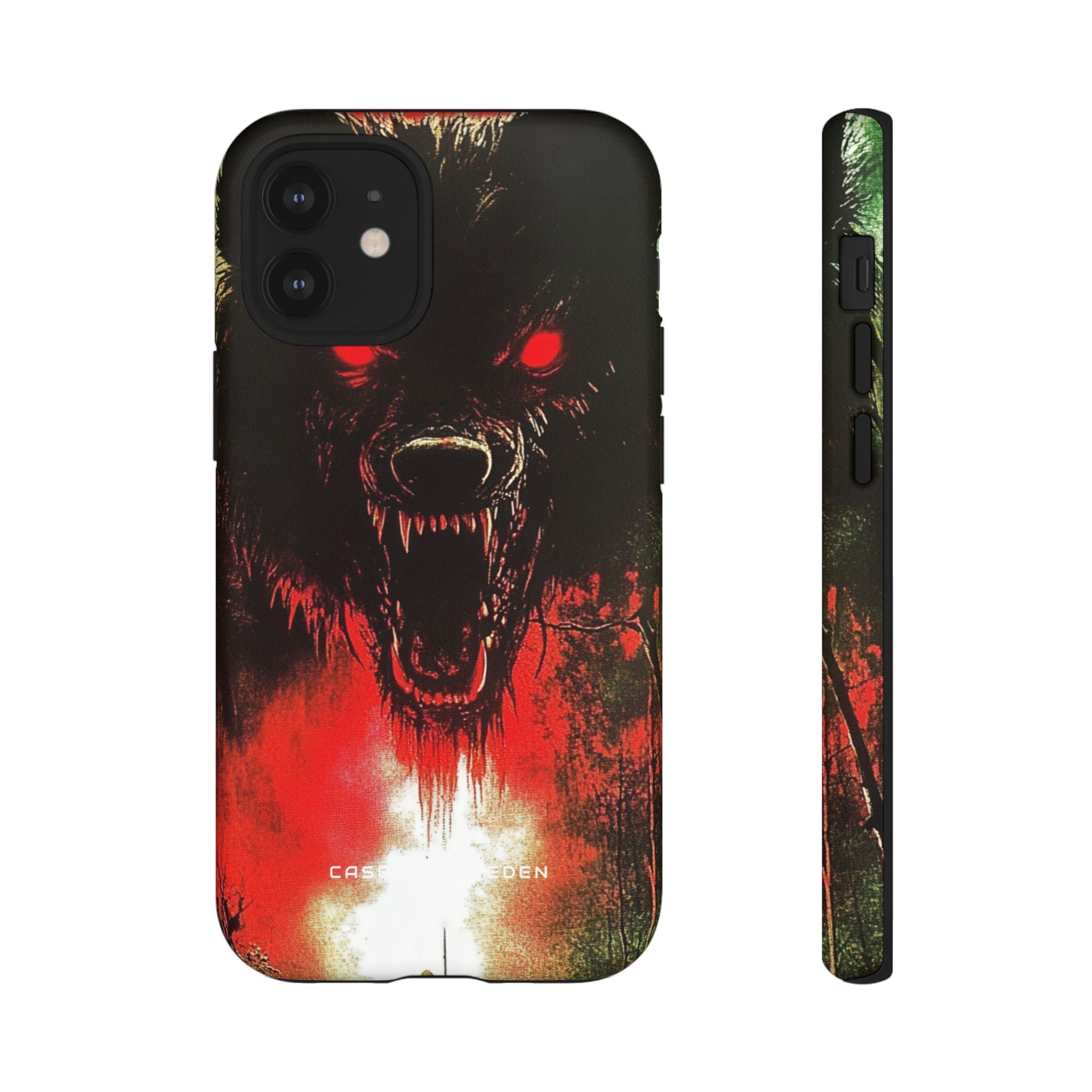 Bloodmoon Wolf's Lament iPhone 12 - Tough Phone Case