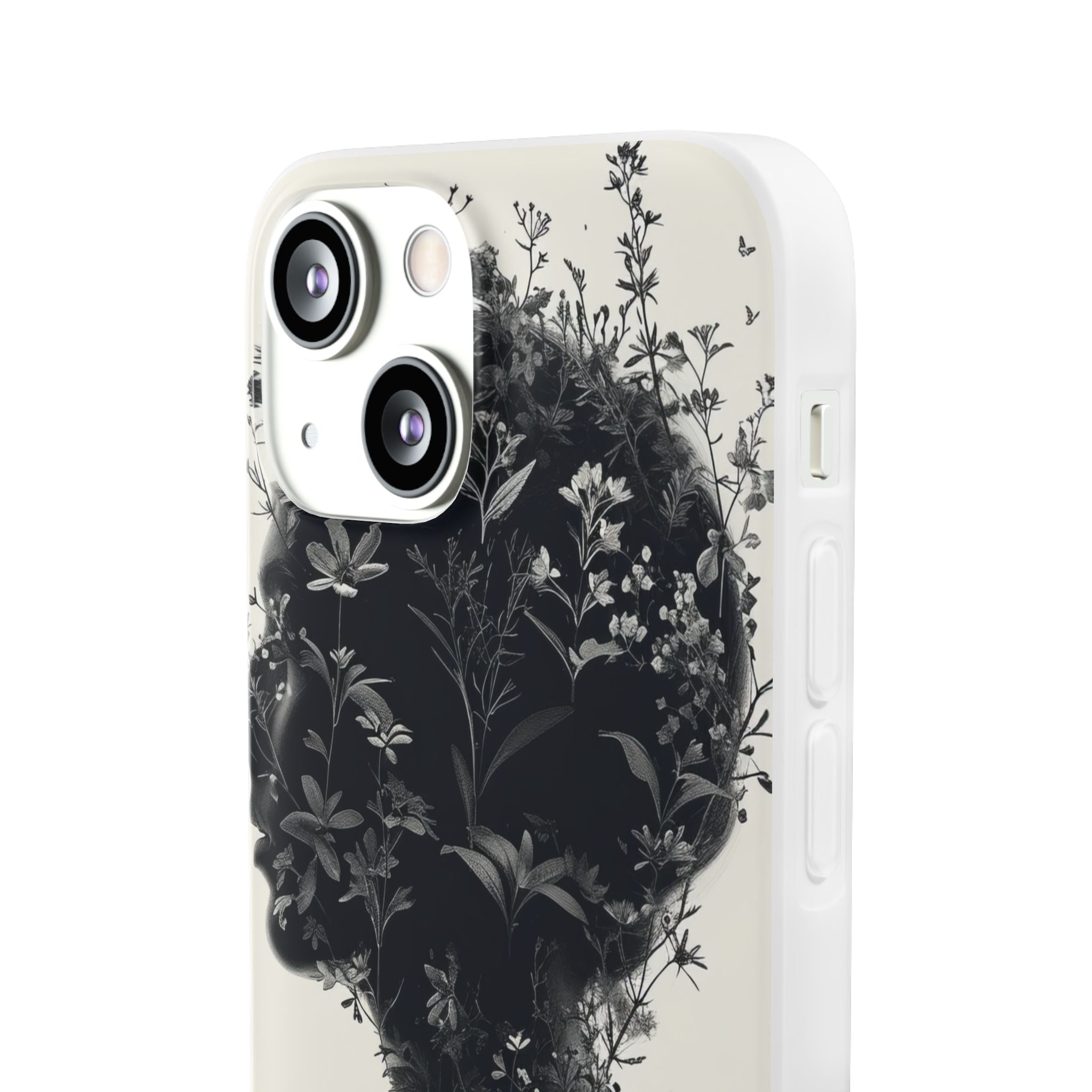 Botanical Silhouette Essence | Flexible Phone Case for iPhone