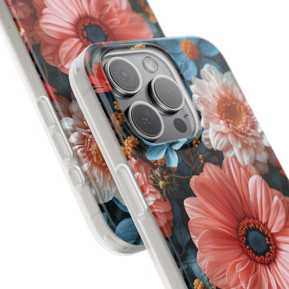 Surreal Floral Harmony iPhone 15 - Flexi Phone Case