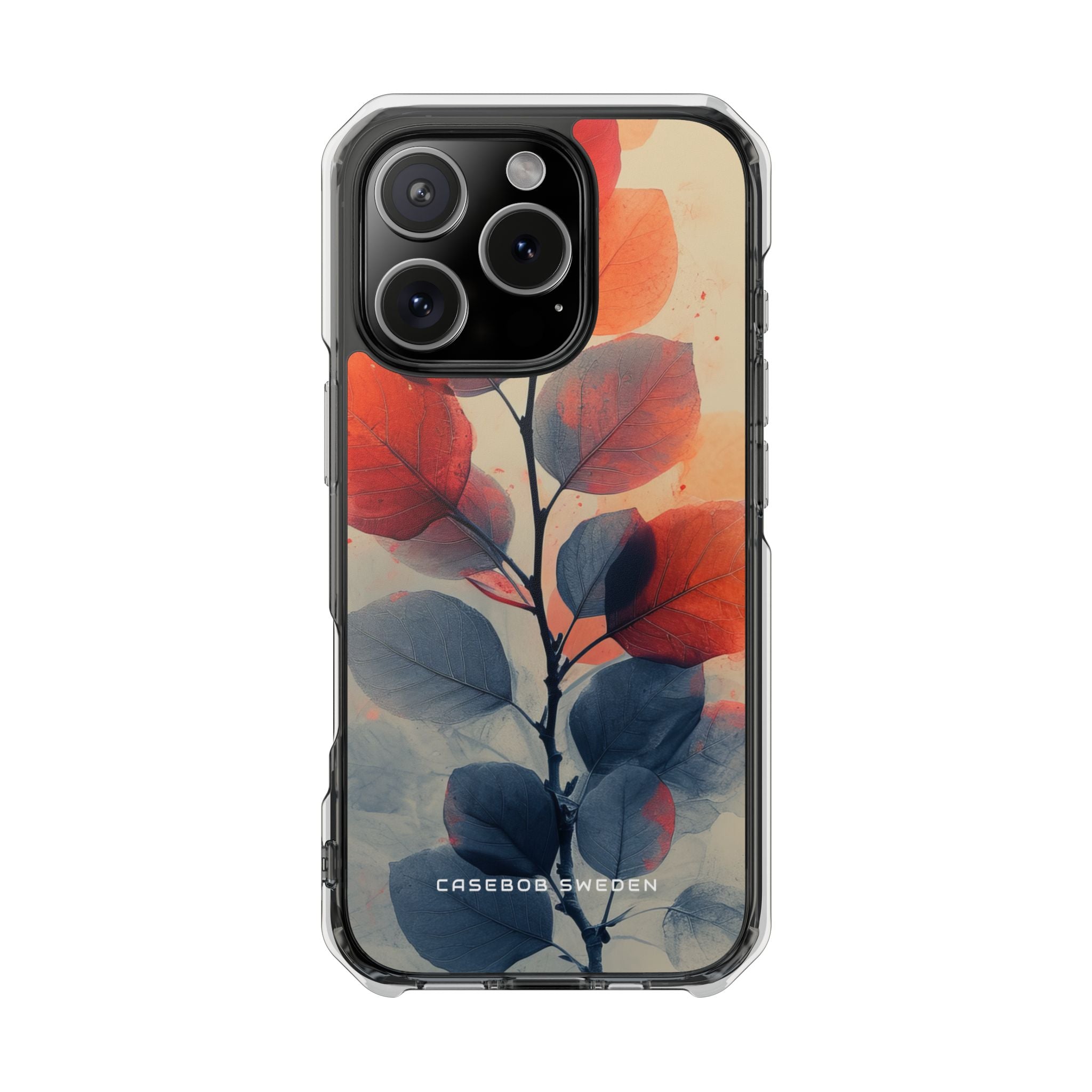 Ethereal Leaf Harmony iPhone 16 - Clear Impact Phone Case