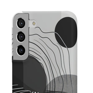 Monochrome Dynamics | Slim Phone Case for Samsung