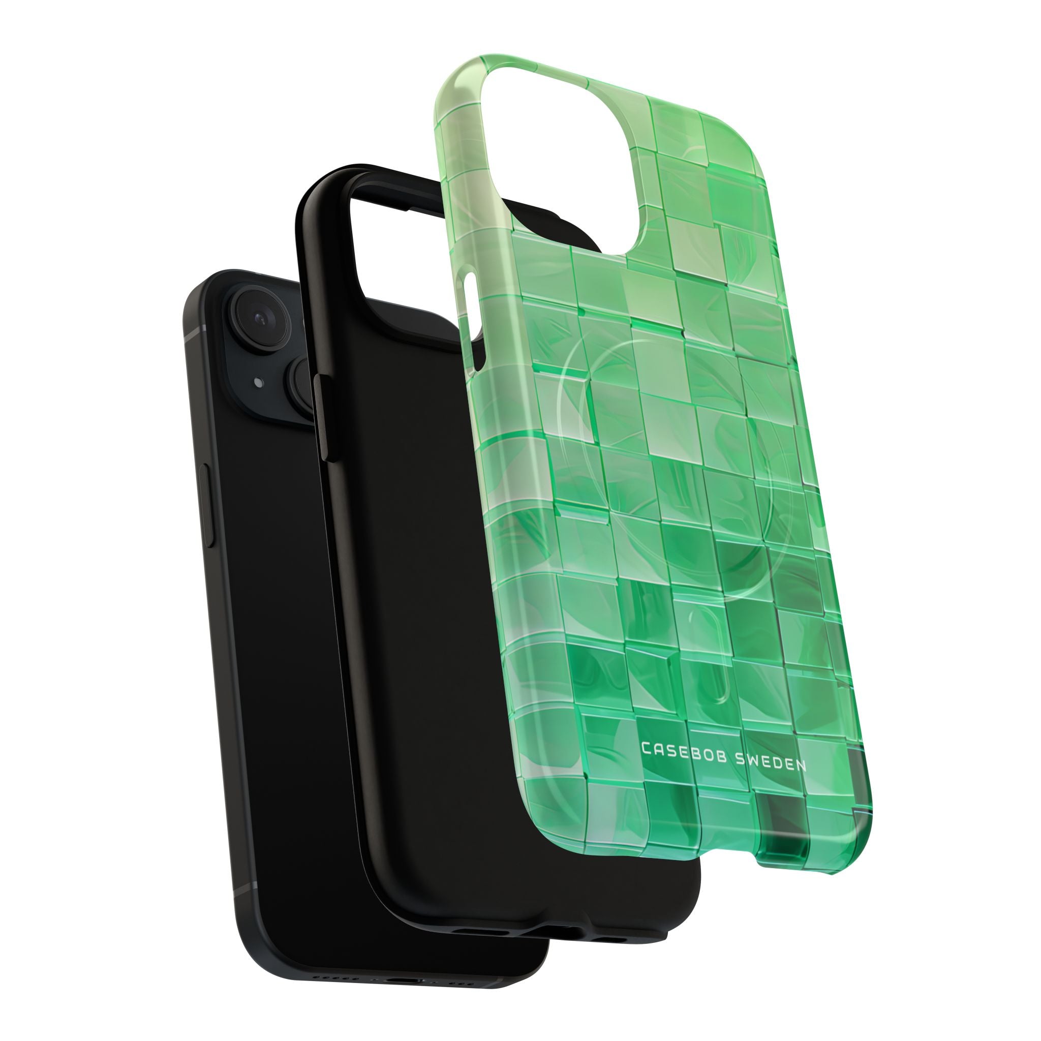 Gradient Verdegrid iPhone 15 | Tough+ Phone Case