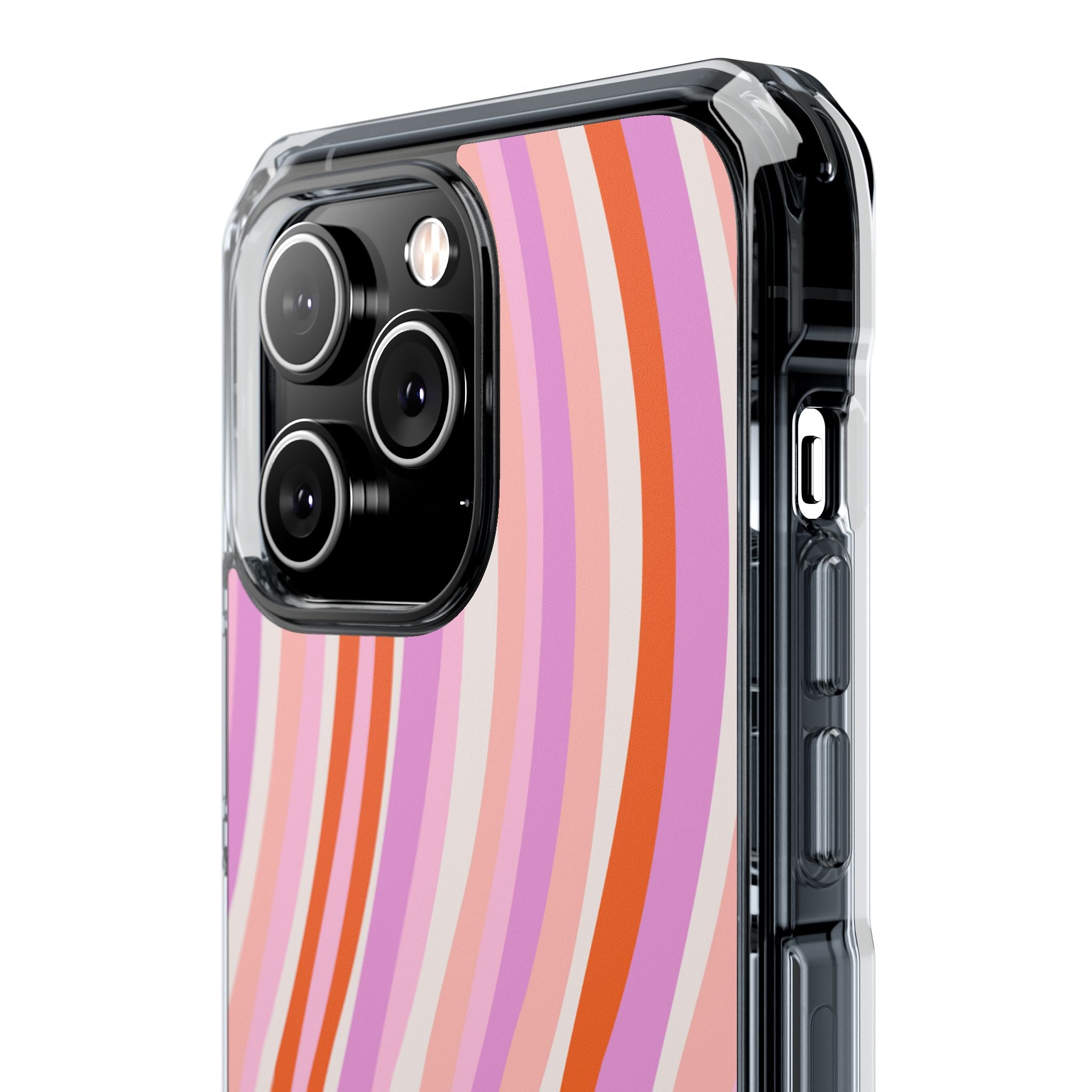 Vibrant Wave Symphony iPhone Case - Impact