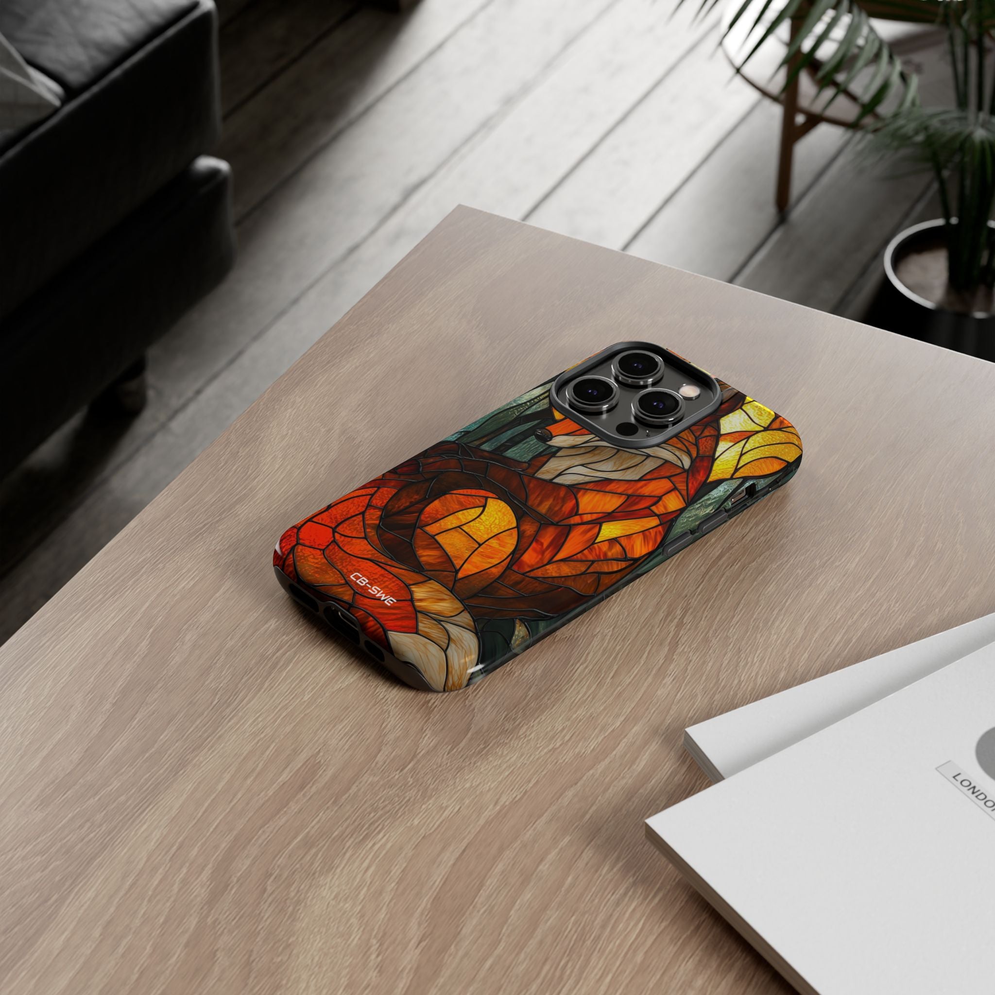Fox Rests Under Sun - iPhone Case