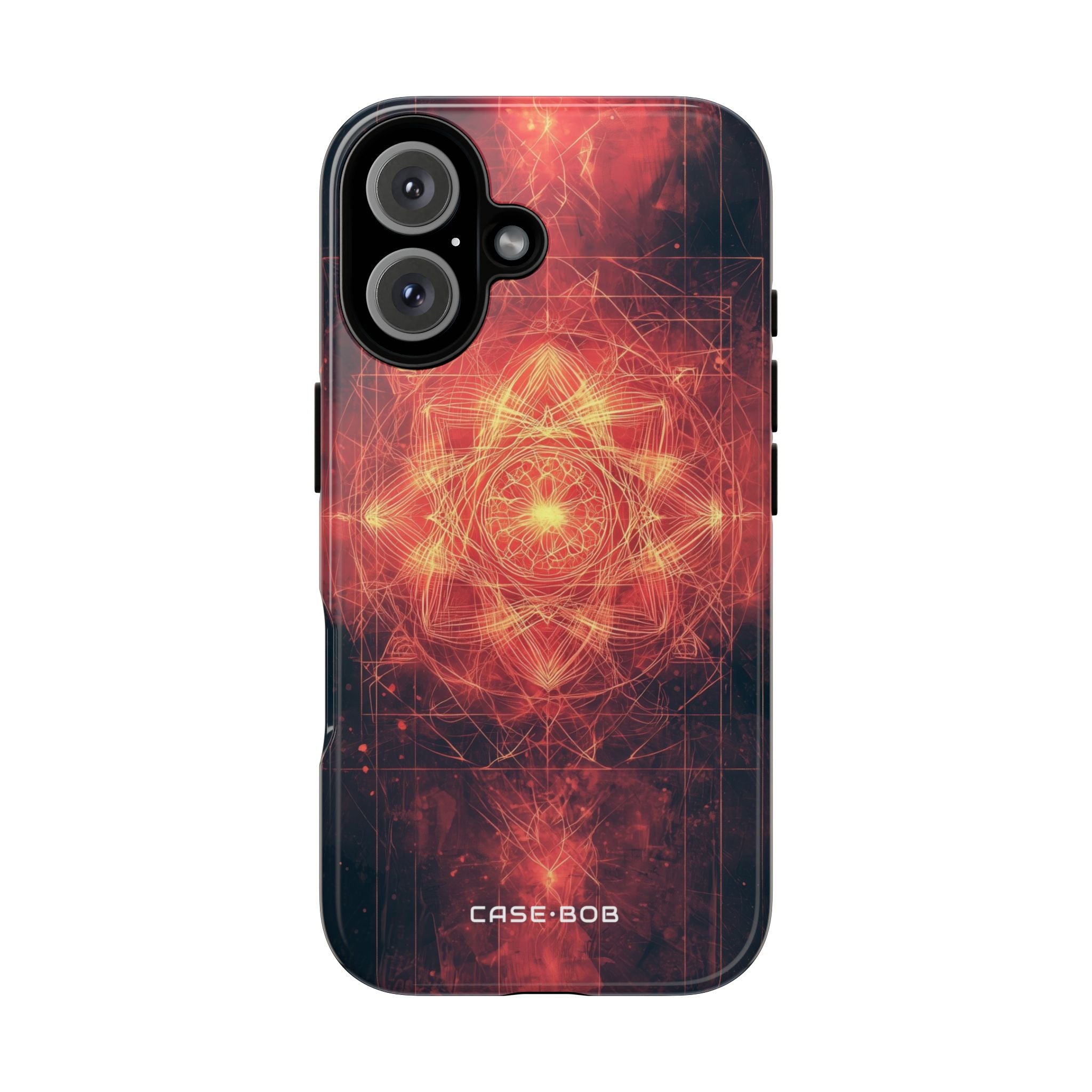 Radiant Mandala iPhone 16 Plus Case - Tough