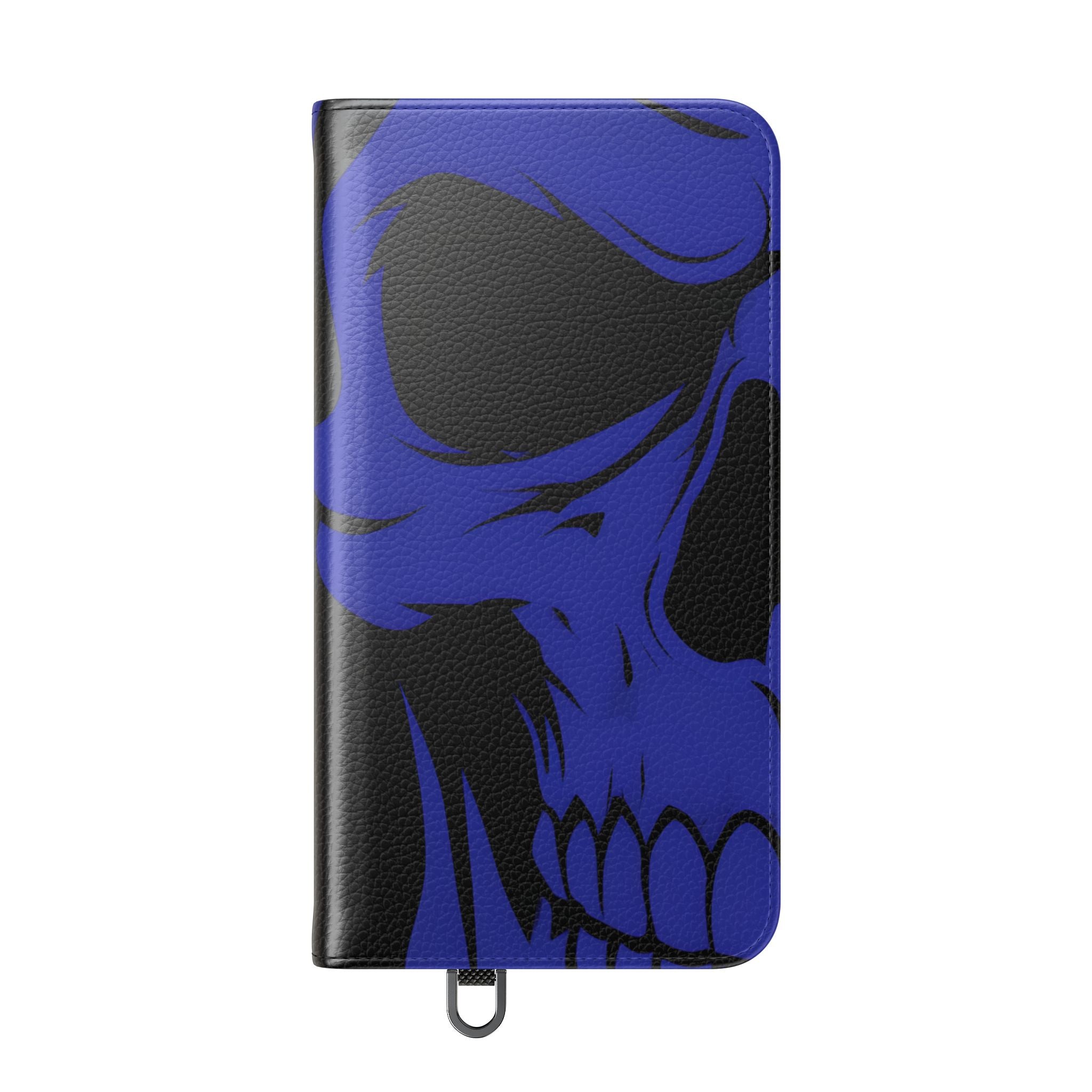Dual Skulls RedBlue - Samsung S24 Plus Case - Wallet