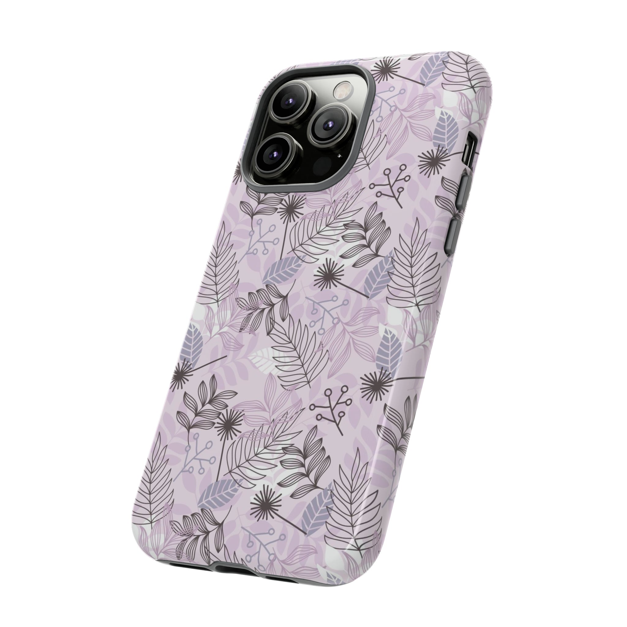 Purple Leaf - Protective Phone Case