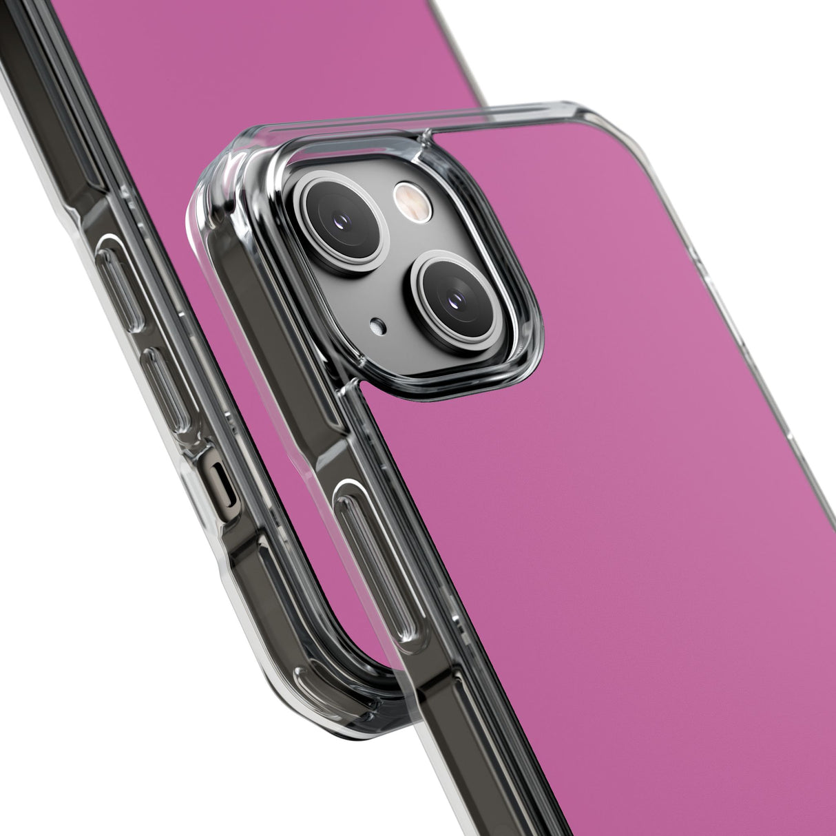 Super Pink | Handyhülle für iPhone (Clear Impact Case – magnetisch)