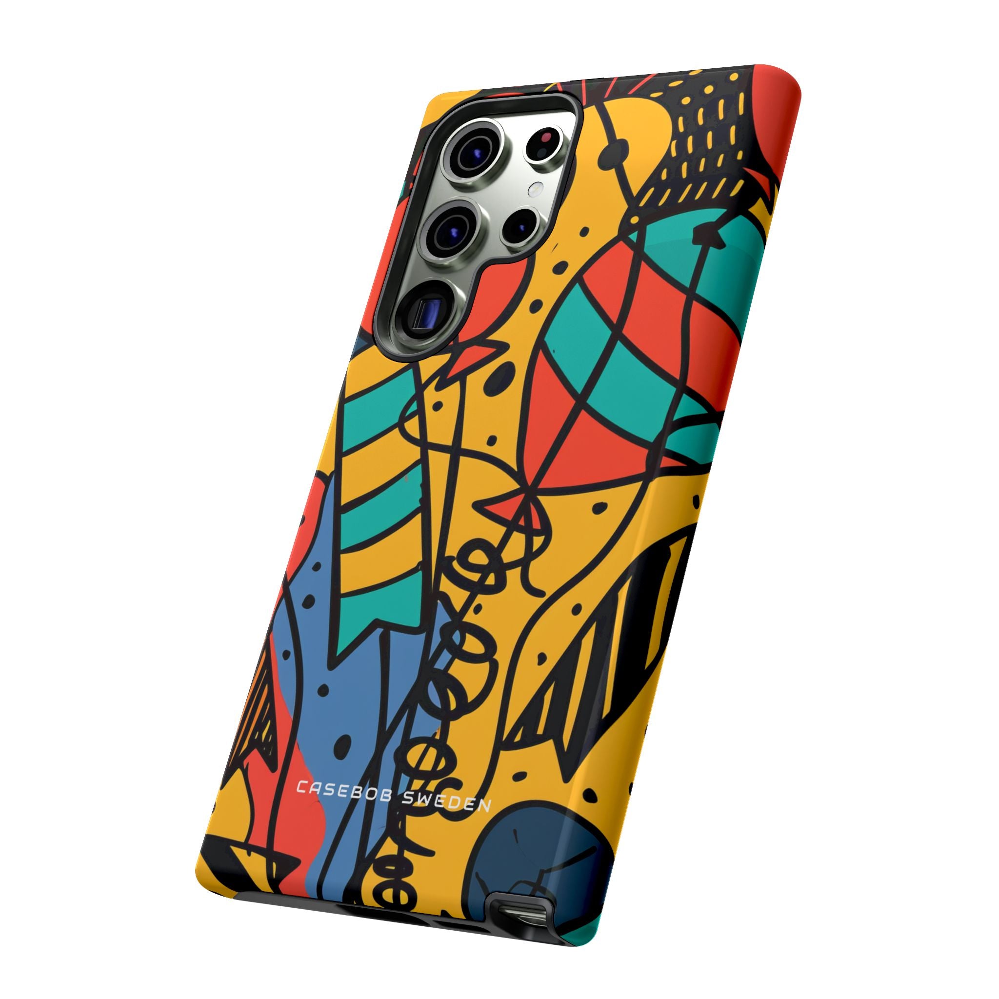 Playful Lines in Motion Samsung S23 - Tough Phone Case