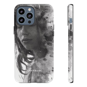 Portrait Lady Phone Case - Protective - Protective Phone Case