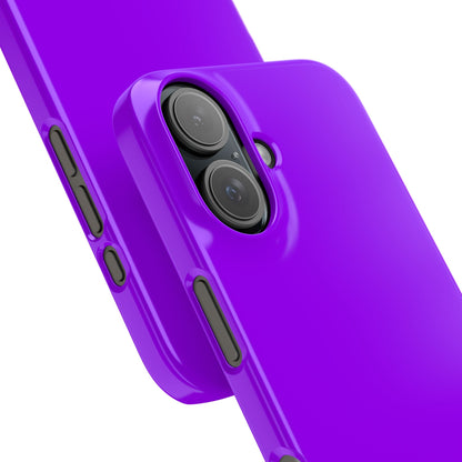 Vivid Violet - Slim iPhone 16 Phone Case