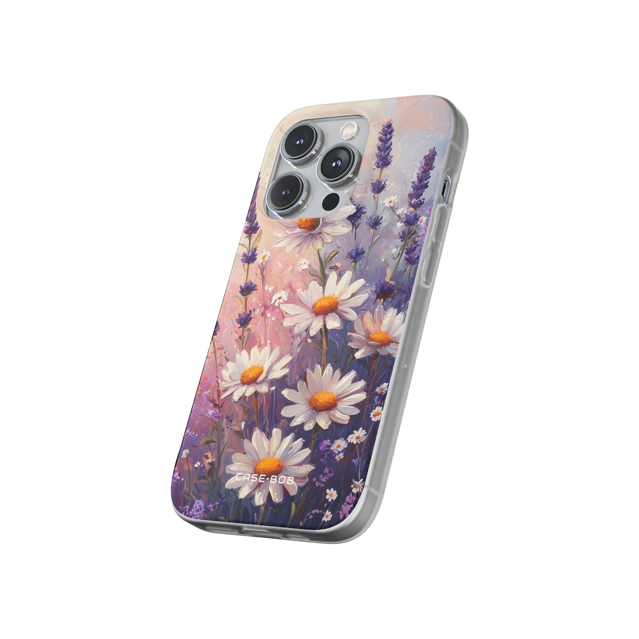 Daisy Lavender Bloom iPhone 14 Pro Case - Soft