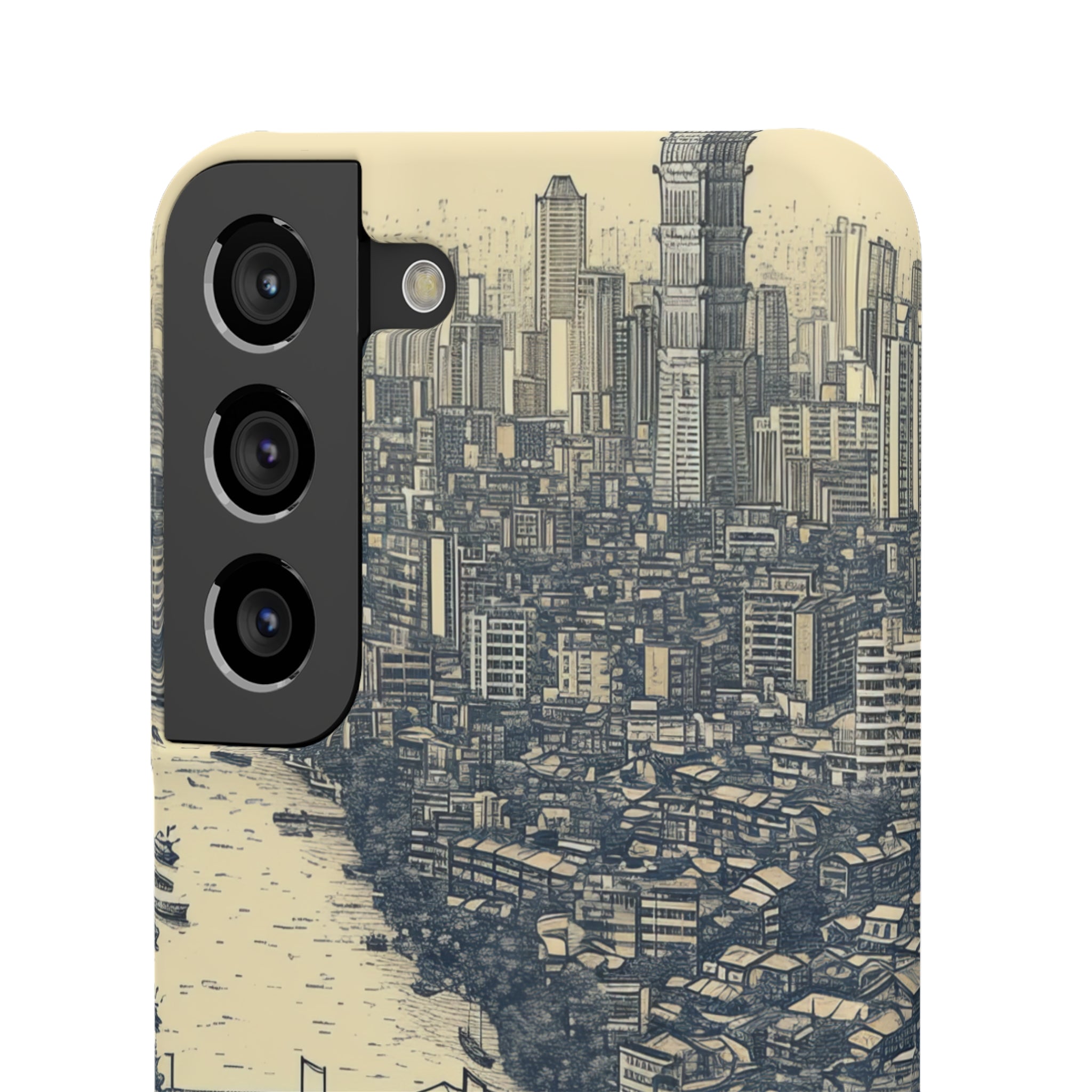 Nostalgic Metropolis | Slim Phone Case for Samsung