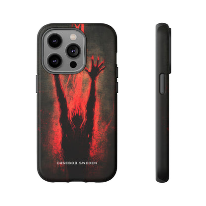 Gothic Crimson Ascension iPhone 14 - Tough Phone Case