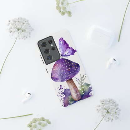 Whimsical Butterfly Perch - Samsung Case