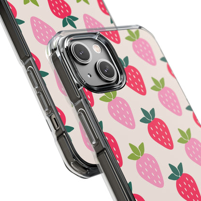 Vibrant Strawberry Rhythm iPhone Case - Impact