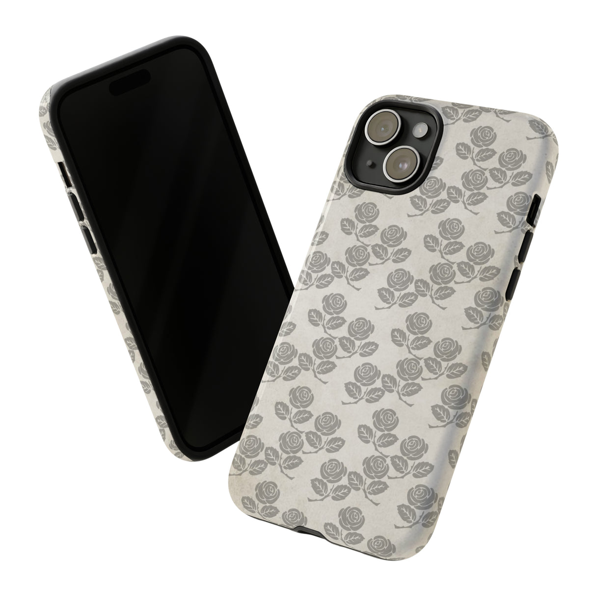 Roseniara Gothic Flower - Protective Phone Case