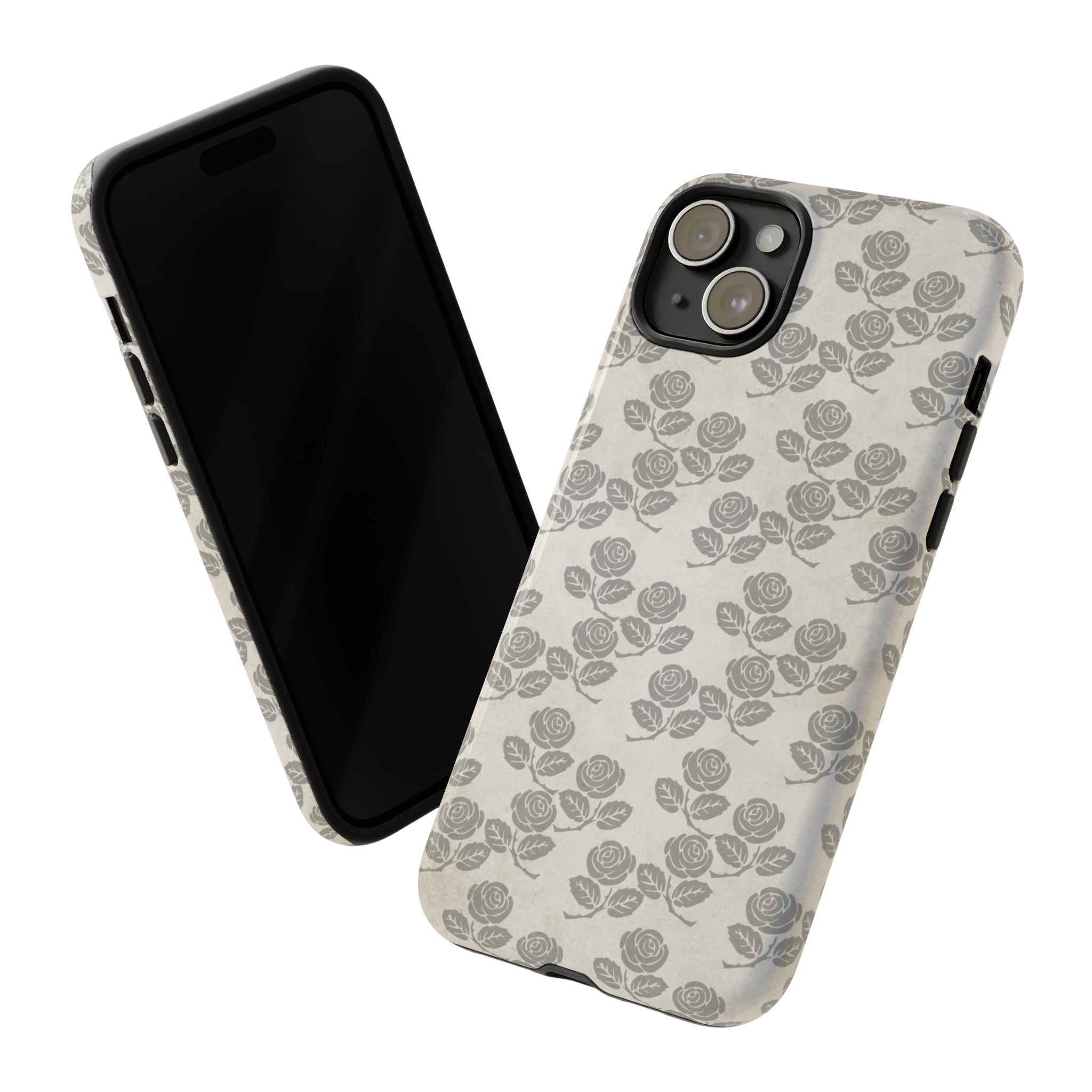 Roseniara Gothic Flower - Protective Phone Case