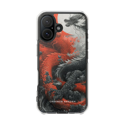 Zen Dragon Harmony iPhone 16 - Clear Impact Phone Case