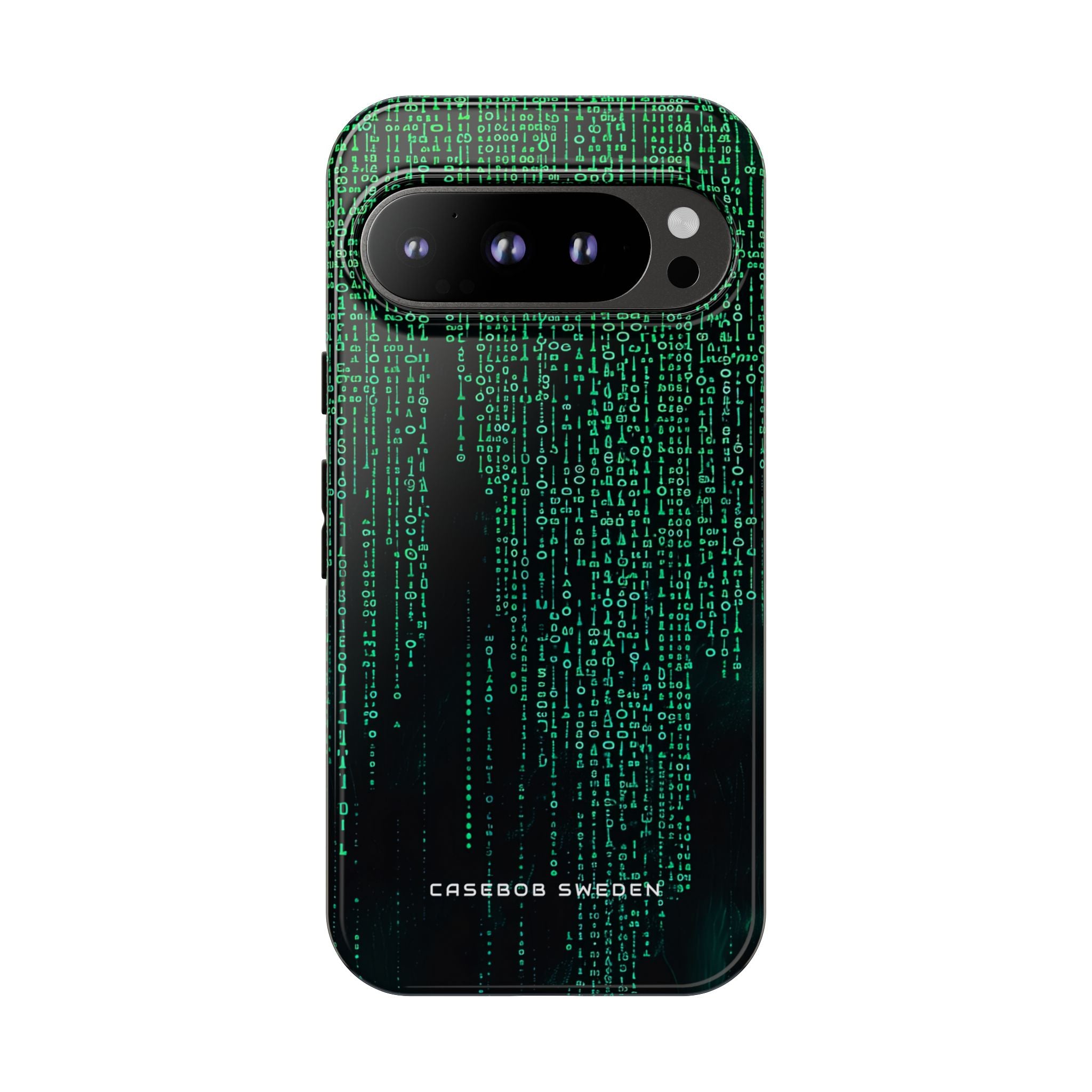 Cyber Green Cascade Google Pixel 9 - Tough Phone Case