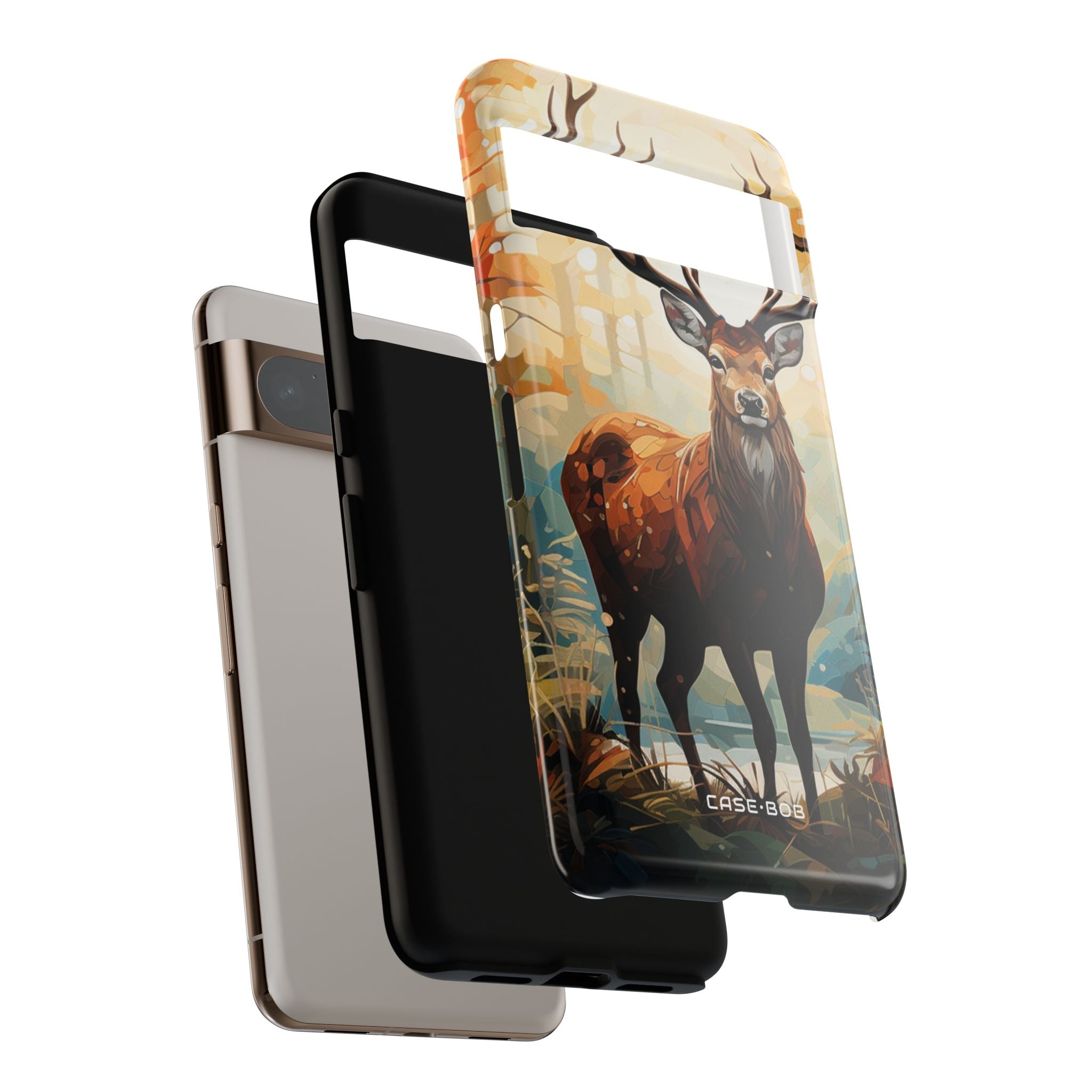 Glowing Stag Google Pixel 8 Pro Case - Tough
